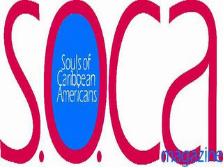 S.O.C.A. MAGAZINE SOULS OF CARIBBEAN AMERICANS logo