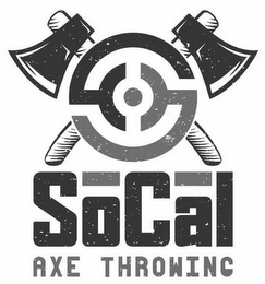 SOCAL AXE THROWING logo