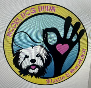 SOCAL DOG DUDS A LATTE & SUNSHINE logo
