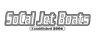 SOCAL JET BOATS ESTABLISHED 2006 logo