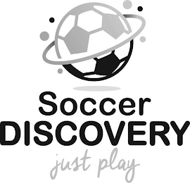 SOCCER DISCOVERY JUST PLAY logo