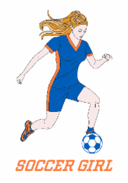 SOCCER GIRL logo
