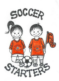 SOCCER STARTERS SOCCER STARTERS SOCCER STARTERS FUN! C.  YERKS logo