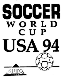 SOCCER WORLD CUP USA 94 ALIX USA logo