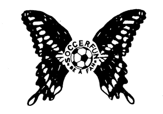 SOCCERFUN BE A FAN logo