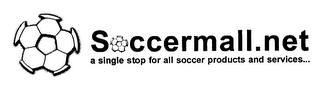 SOCCERMALL.NET A SINGLE STOP FOR ALL SOCCER PRODUCTS AND SERVICES... logo