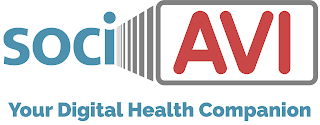 SOCI AVI YOUR DIGITAL HEALTH COMPANION logo