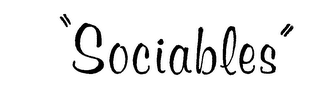 "SOCIABLES " logo