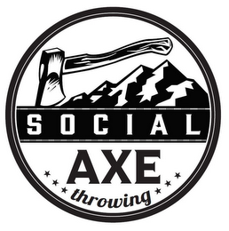SOCIAL AXE THROWING logo