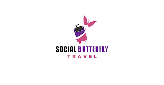 SOCIAL BUTTERFLY TRAVEL logo