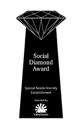 SOCIAL DIAMOND AWARD SPECIAL NEEDS FRIENDLY ESTABLISHMENT AWARDED BY VALLEYSOCIALS logo