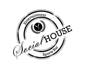 SOCIAL HOUSE ENTERTAINMENT SPORTS BAR logo