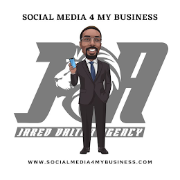 SOCIAL MEDIA 4 MY BUSINESS JA JARED DALTON AGENCY WWW.SOCIALMEDIA4MYBUSINESS.COM logo