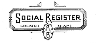 SOCIAL REGISTER OF GREATER MIAMI BBPC logo