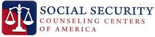 SOCIAL SECURITY COUNSELING CENTERS OF AMERICA logo