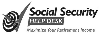 SOCIAL SECURITY HELP DESK MAXIMIZE YOUR RETIREMENT INCOME logo