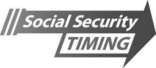 SOCIAL SECURITY TIMING logo
