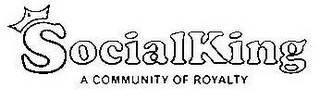 SOCIALKING A COMMUNITY OF ROYALTY logo