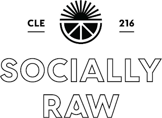 SOCIALLY RAW CLE 216 logo