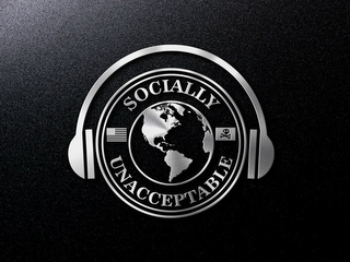 SOCIALLY UNACCEPTABLE logo