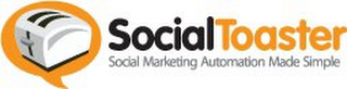 SOCIALTOASTER SOCIAL MARKETING AUTOMATION MADE SIMPLE logo