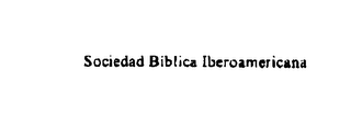 SOCIEDAD BIBLICA IBEROAMERICANA logo