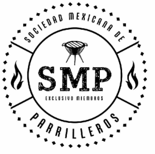 SOCIEDAD MEXICANA DE PARRILLEROS SMP EXCLUSIVO MIEMBROS logo