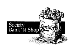 SOCIETY BANK 'N SHOP SOCIETY logo