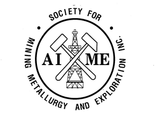 SOCIETY FOR MINING METALLURGY AND EXPLORATION INC. AI ME logo