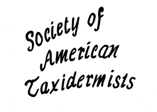 SOCIETY OF AMERICAN TAXIDERMISTS logo