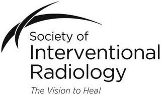 SOCIETY OF INTERVENTIONAL RADIOLOGY THEVISION TO HEAL logo