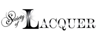 SOCIETY OF LACQUER logo