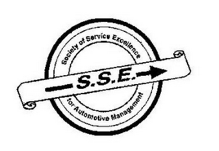 SOCIETY OF SERVICE EXCELLENCE FOR AUTOMOTIVE MANAGEMENT S.S.E. logo