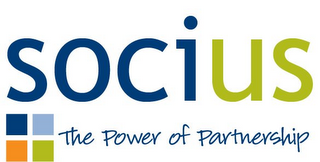 SOCIUS THE POWER OF PARTNERSHIP logo
