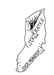 SOCKRATES THE SOCK MONSTER logo