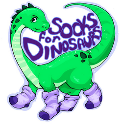 SOCKS FOR DINOSAURS logo