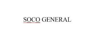 SOCO GENERAL logo