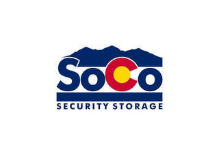 SOCO SECURITY STORAGE logo