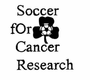 SOCR SOCCER FOR CANCER RESEARCH logo