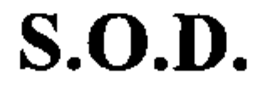 S.O.D. logo