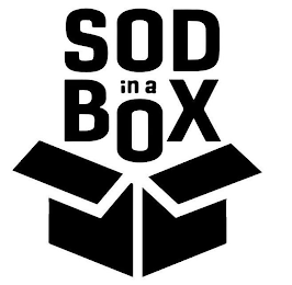 SOD IN A BOX logo