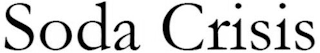 SODA CRISIS logo