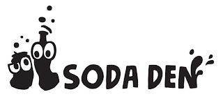SODA DEN logo