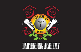 SODA GUNS & ROSES BARTENDING ACADEMY logo