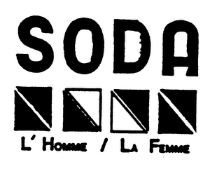 SODA L'HOMME / LA FEMME logo
