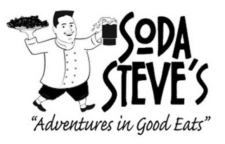 SODA STEVE'S "ADVENTURES IN GOOD EATS" logo
