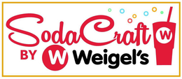 SODACRAFT BY W WEIGEL'S W logo