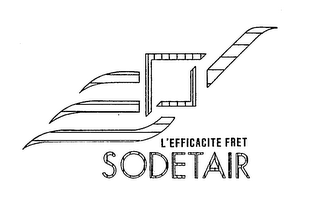 SODETAIR L'EFFICACITE FRET logo