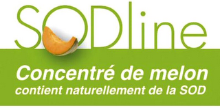 SODLINE CONCENTRÉ DE MELON CONTIENT NATURELLEMENT DE LA SOD logo