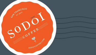 SODOI COFFEE SAN FRANCISCO EST 2012 SODOICOFFEE.COM logo